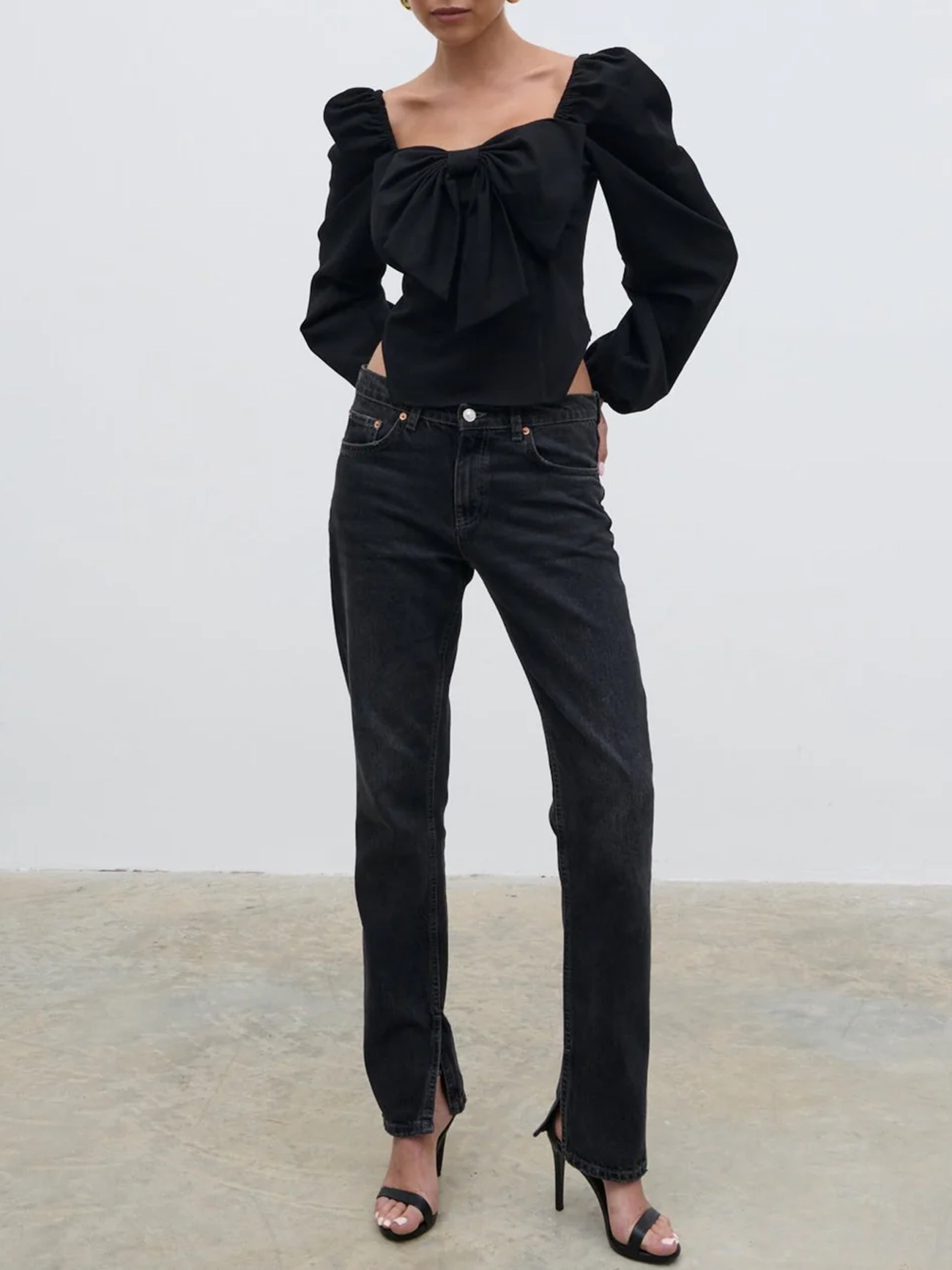 Exaggerated Bow Top