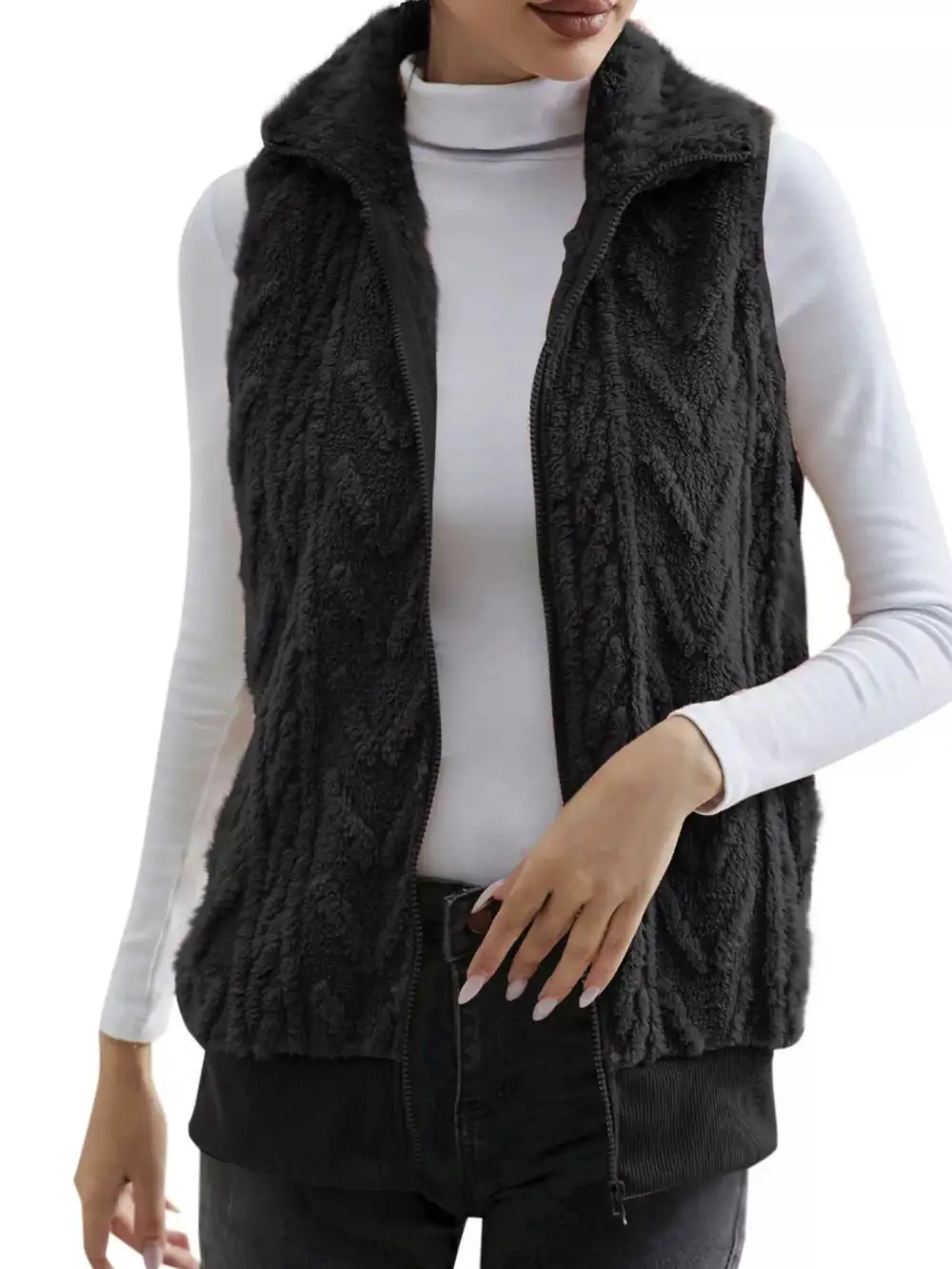 Full Size Cozy Faux Fur