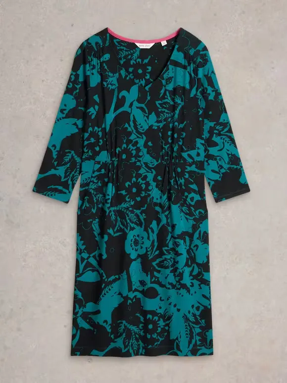 Jersey Knee Length Dress