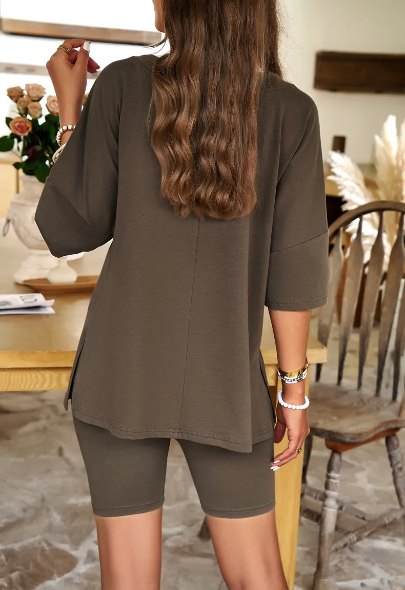 Women's Fashion V-neck Top