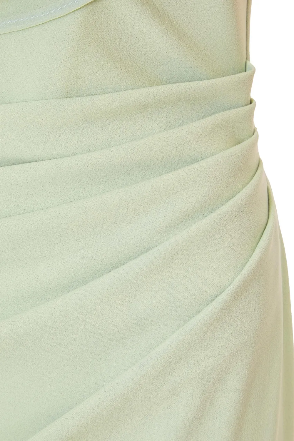 Asymmetric Draped Neck Breathable Drop Shoulder Women's Dress