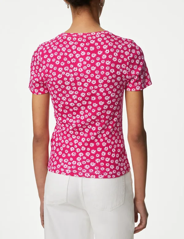 Pure Cotton Printed T-Shirt