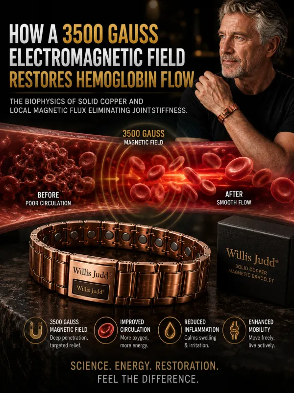 Copper magnetic bracelet