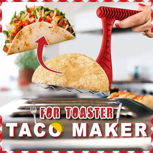 (Store Closing Sale) Taco Toaster Taco Shell Maker Tortilla Maker Gadgets Bakeware Tools Pie Tools Kitchen Accessories