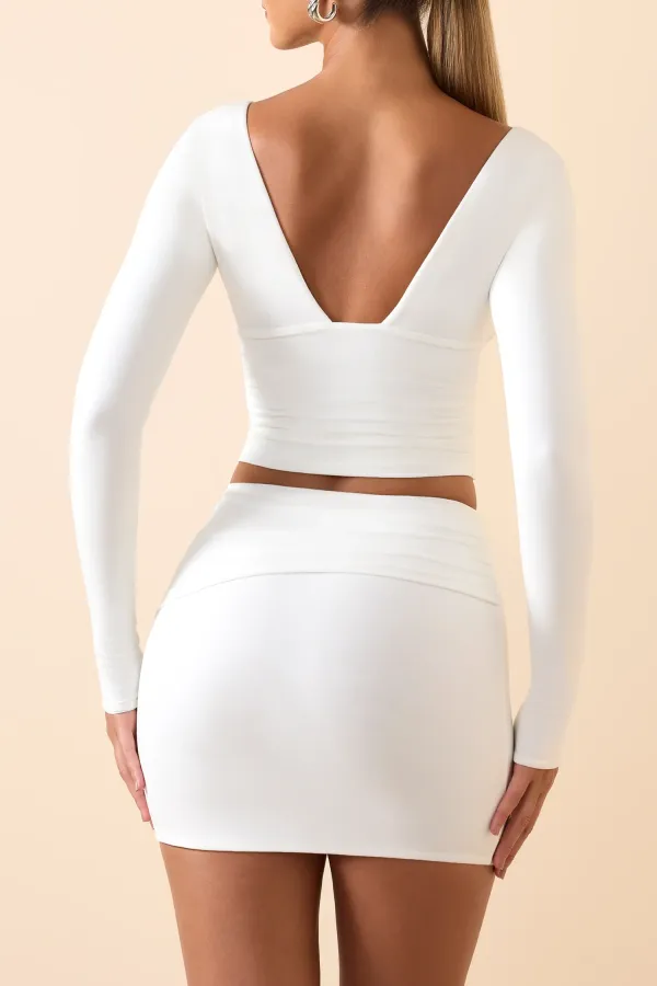 Simple Commuter Style High-End Hip Skirt