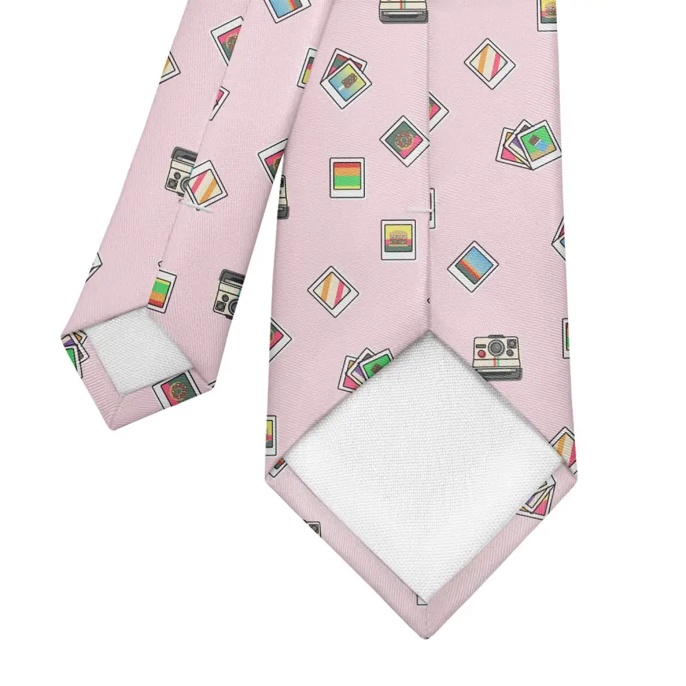 Refined Sports Motif Necktie