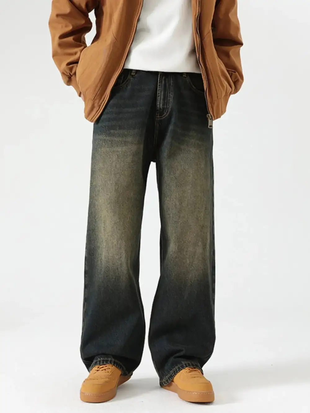 Wide Leg Baggy Jeans