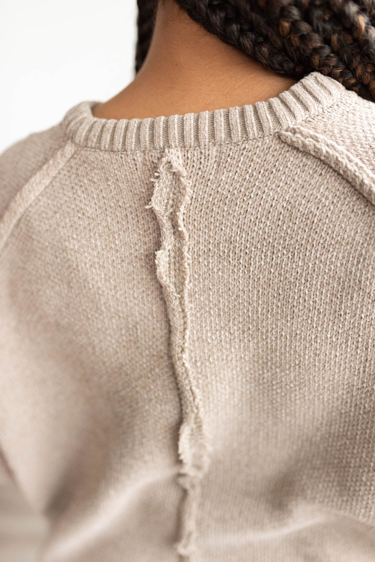 Harlie Taupe Knitted Sweater