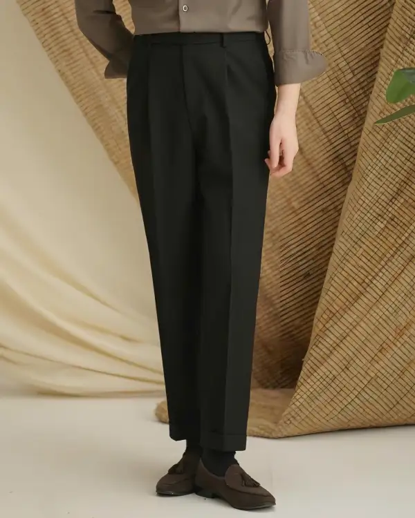 Everyday Elastic Waist Trousers