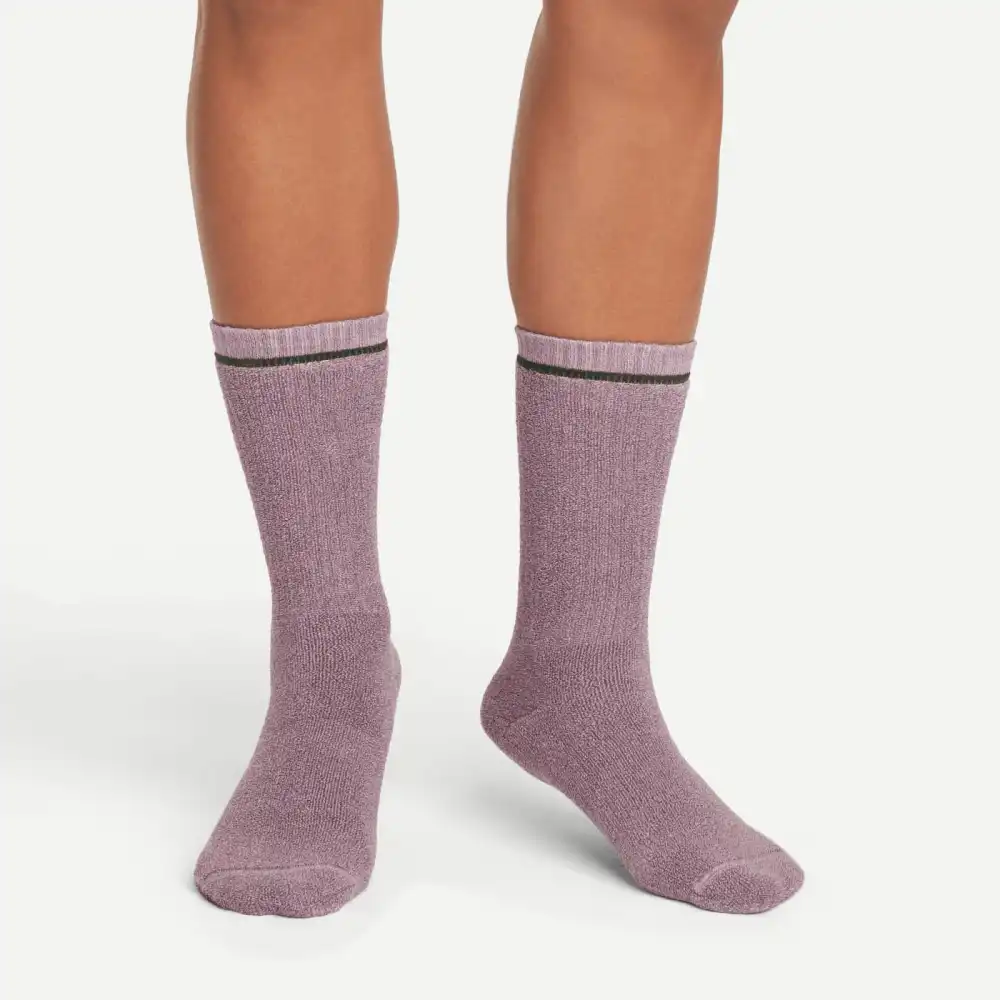 Women's Plush Terry Calf Socks