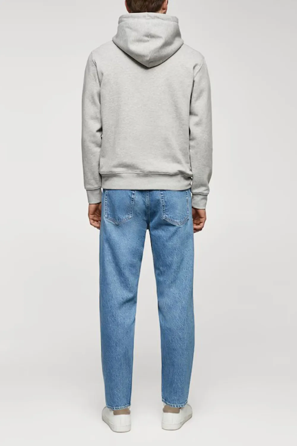 Kangaroo Hooded Cotton Sweatshirt