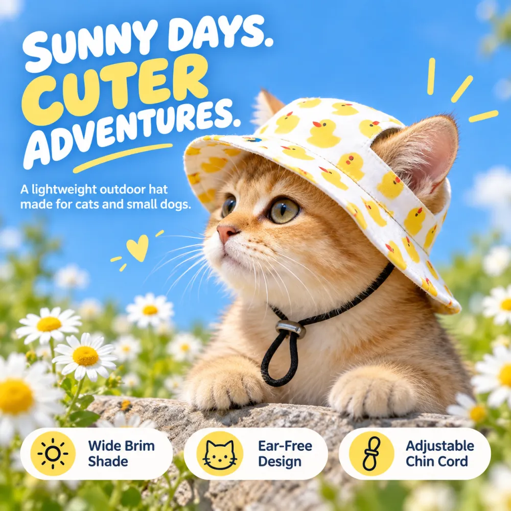 Pet Sun Hat Summer Visor