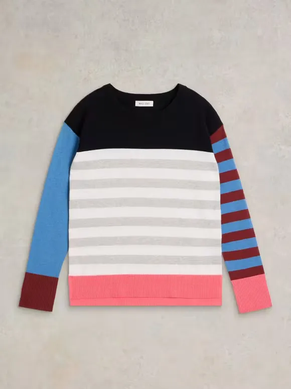 Long Sleeve City Stripe Jumper