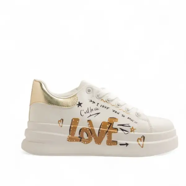 Travel City Leather Sneakers