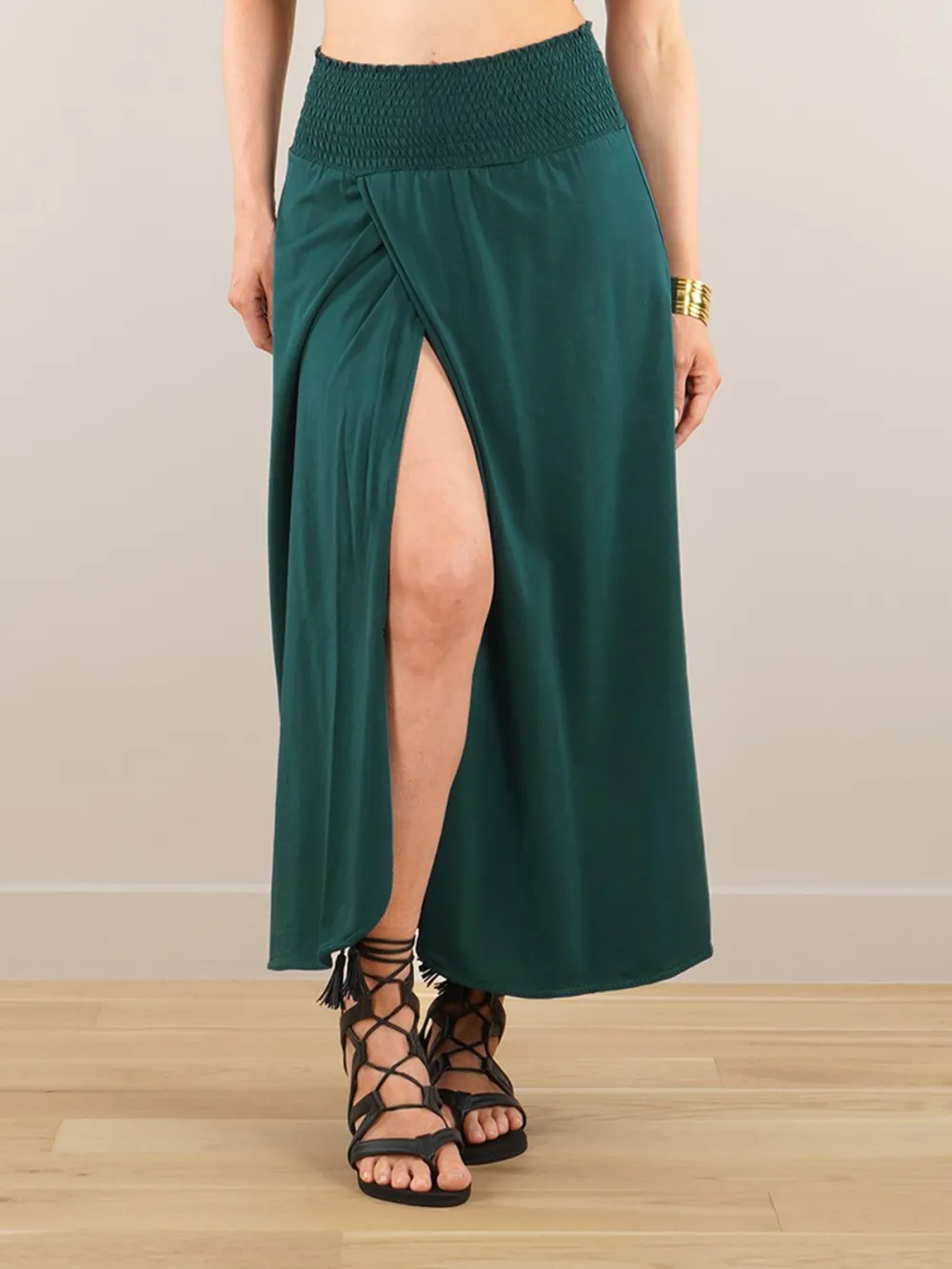 Wrap Long Skirt