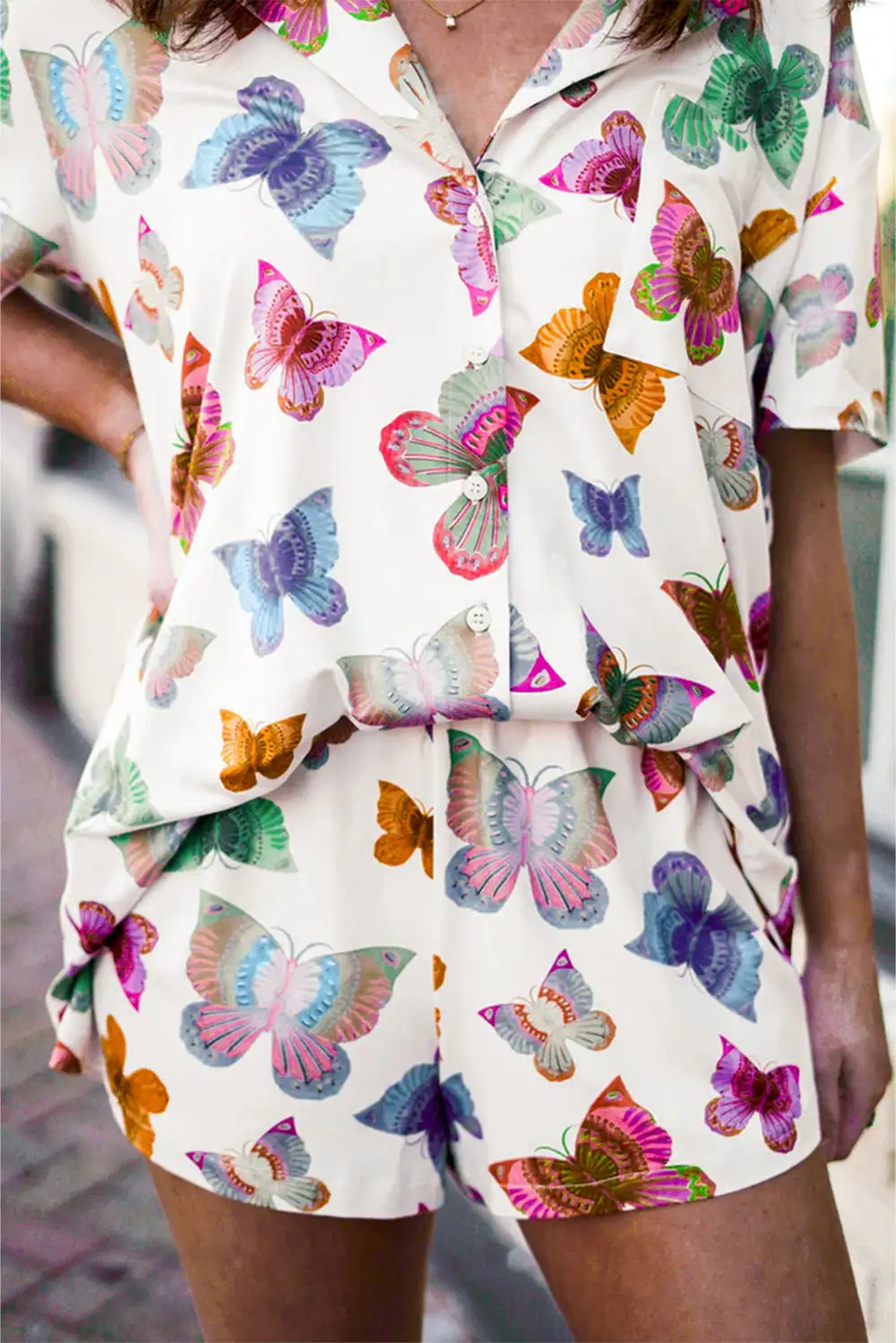Printed Short Pajama Set