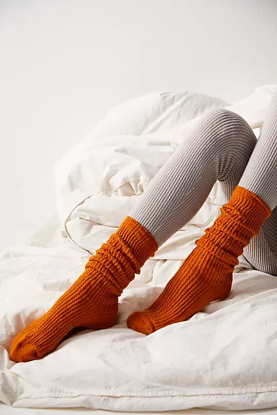 Slouch Socks Green