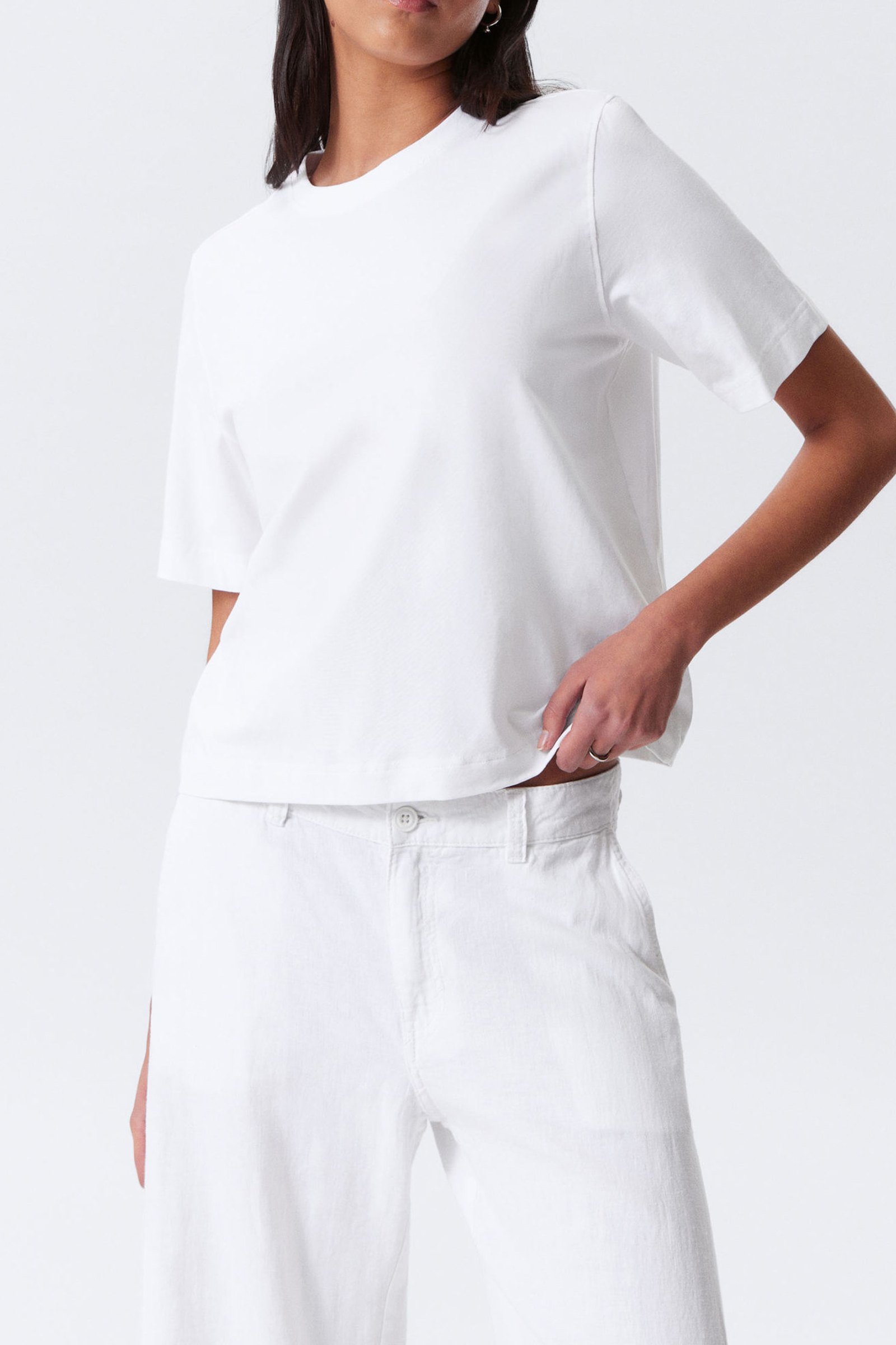 Crew Neck Cotton T-Shirt