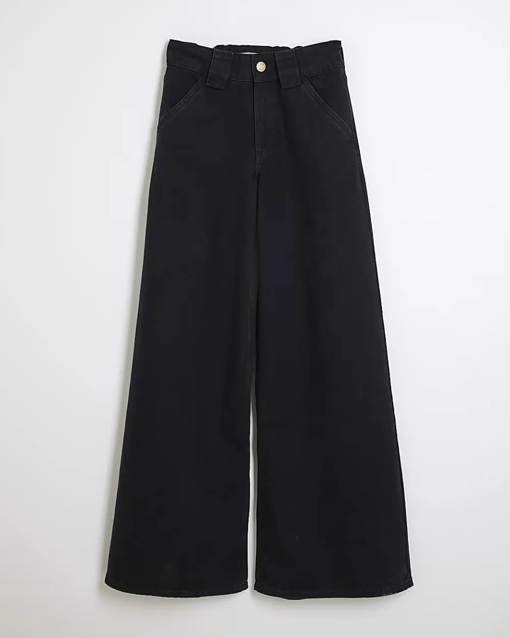 Women's Cotton Low Rise Wide Leg Pants