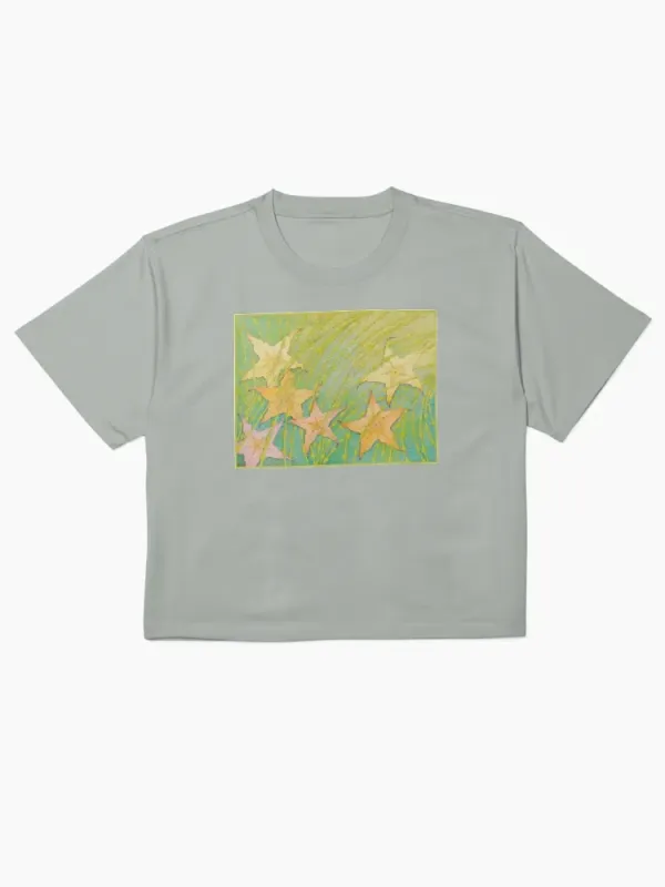 Starfish Printed Women's Short Sleeved T-Shirt