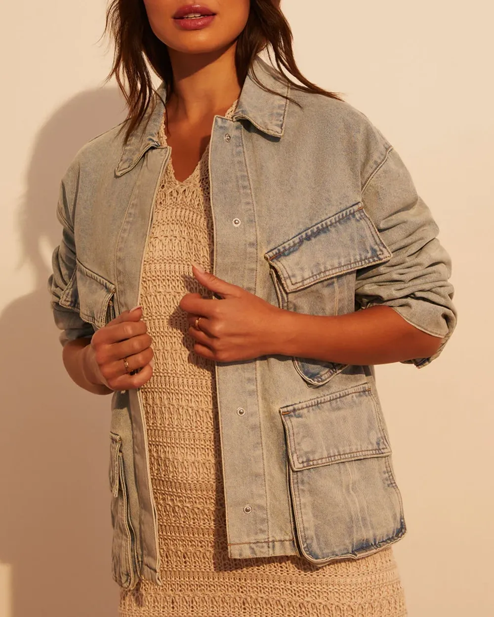 Light Wash Denim Jacket