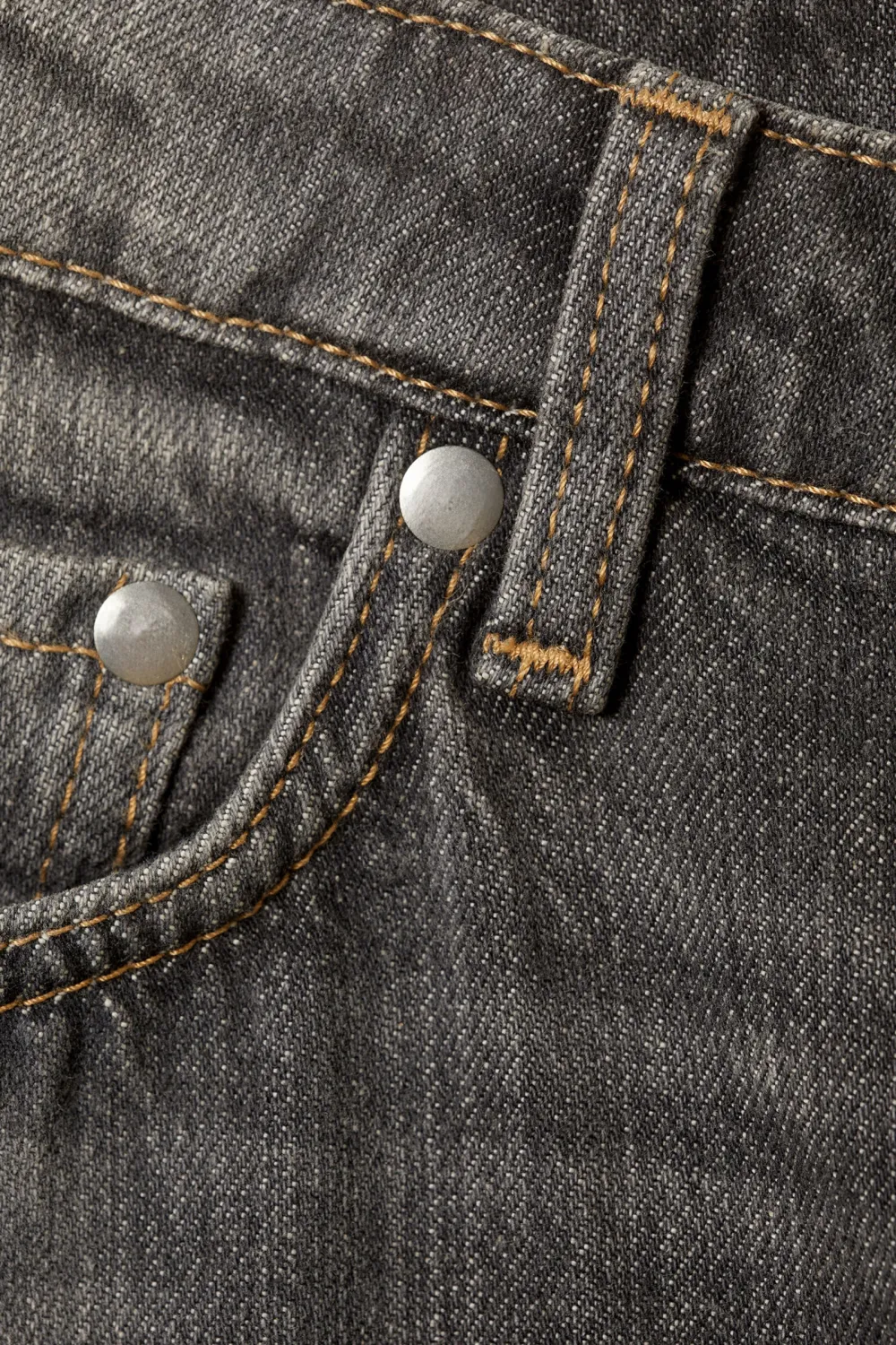 Straight Leg Jeans With Pockets