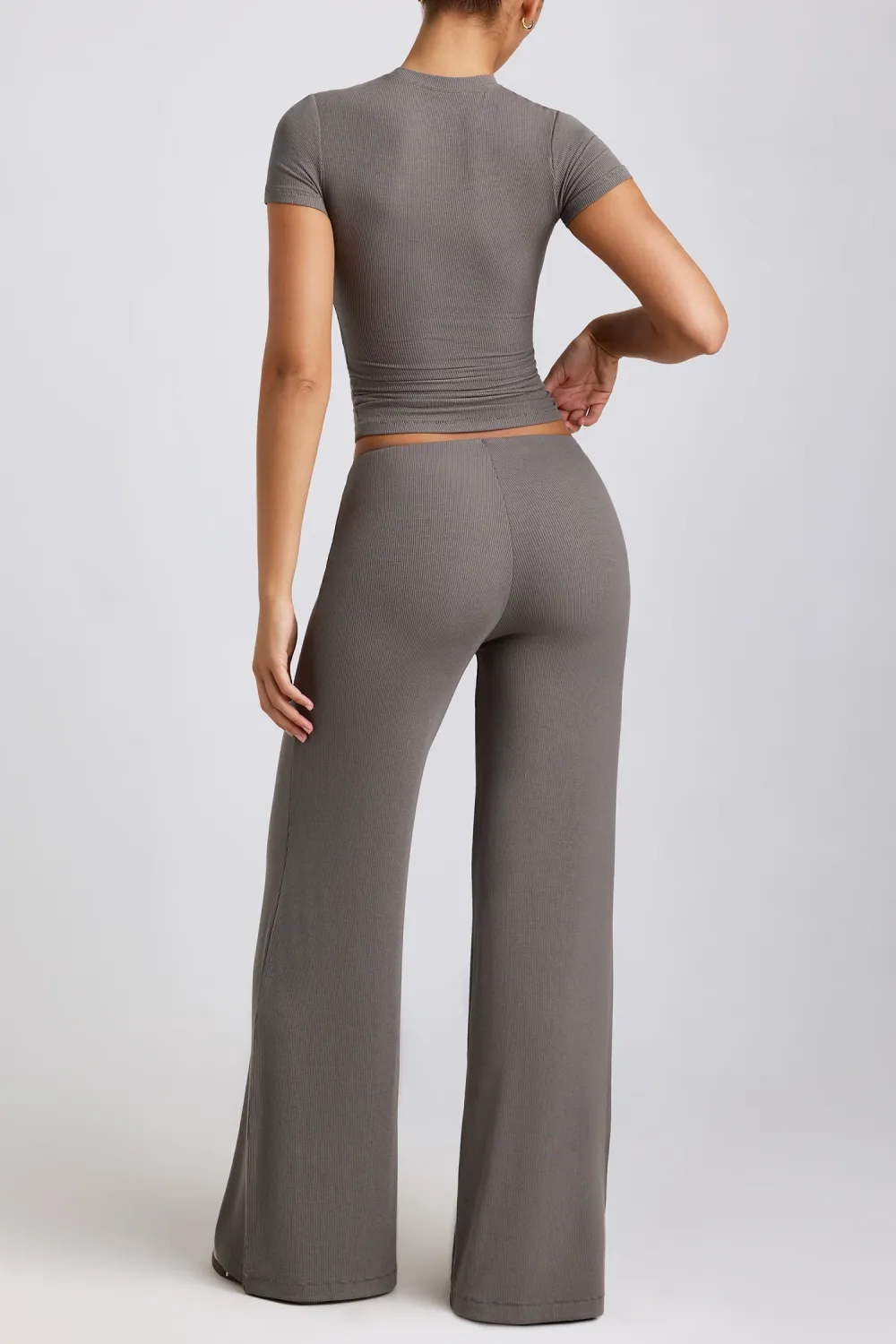 Daily Mid-Rise Straight Loose Women's Trousers
