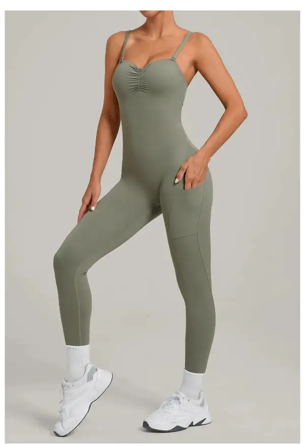Pocket Detail Studio Bodysuit