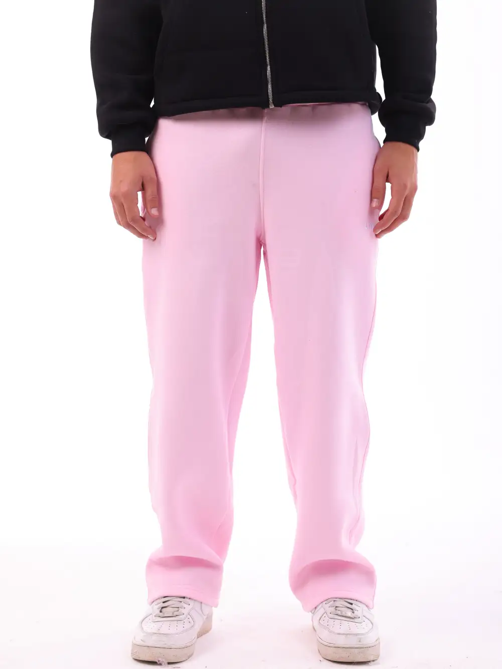 Travel Ready Wide Leg Fleece Jogger Pants