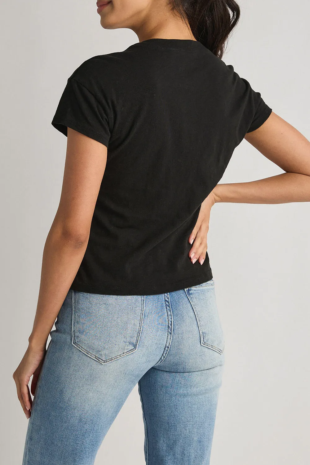 Z Supply Modern Slub Tee - deep taupe