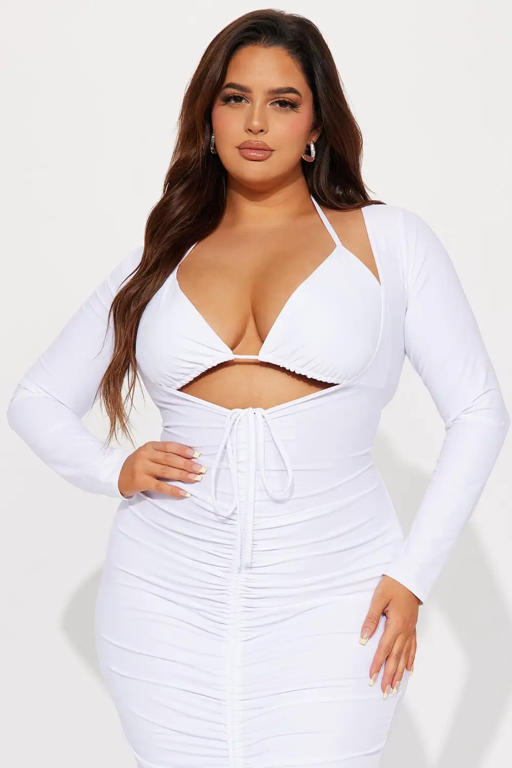 Miami Mami Maxi Dress - White