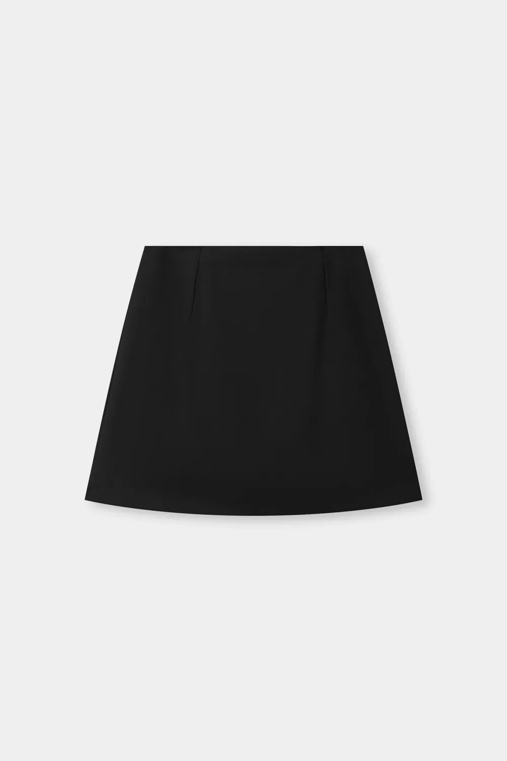 Wool A-Line Skirt