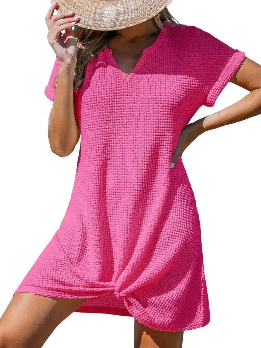 Polished Soft A-Line Midi Dress