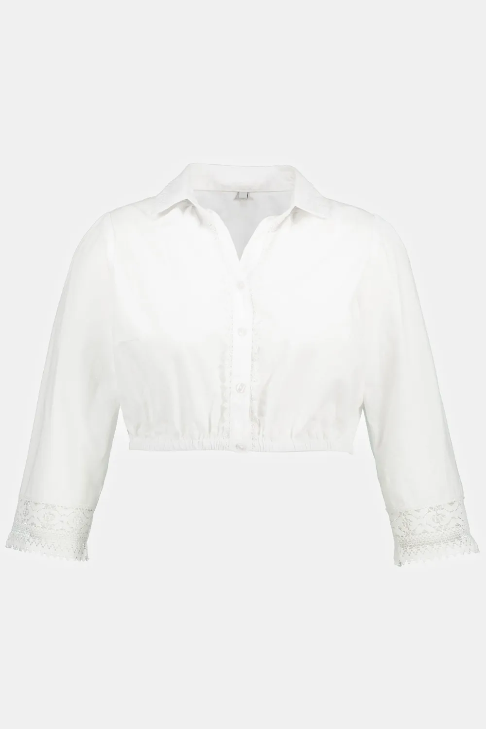 Short Lace Cuff Shirt