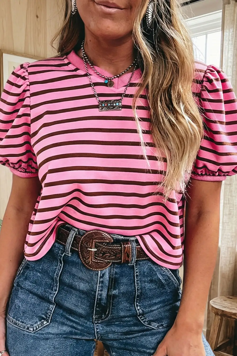 Airy Ribbed Relaxed Top