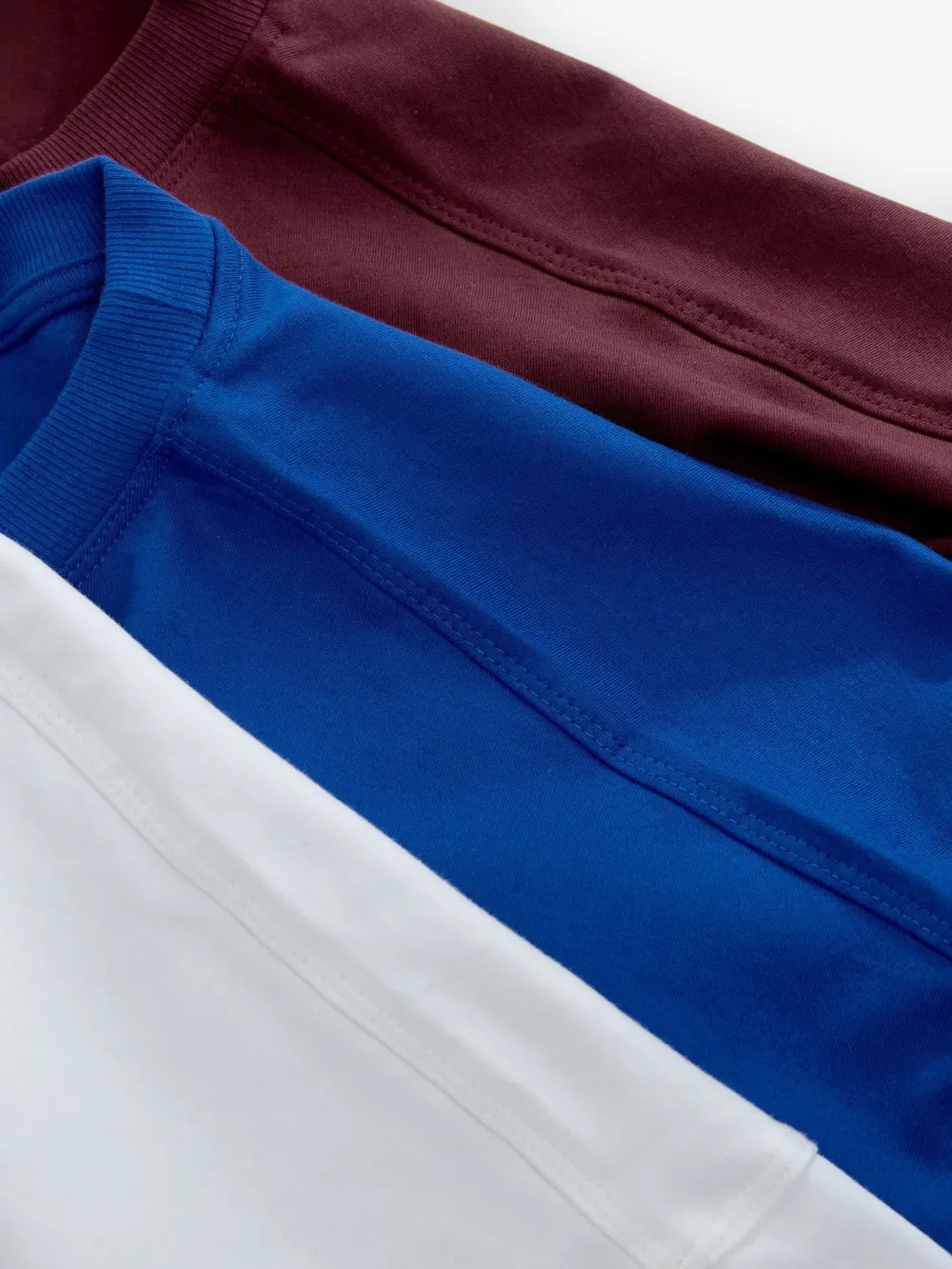 3-Piece Set Of Oversized Pure Cotton T-Shirts