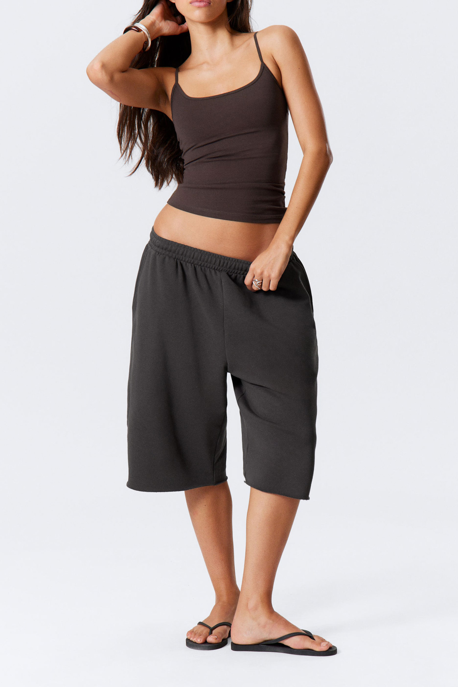 Scoop Neck Spaghetti Strap Cami