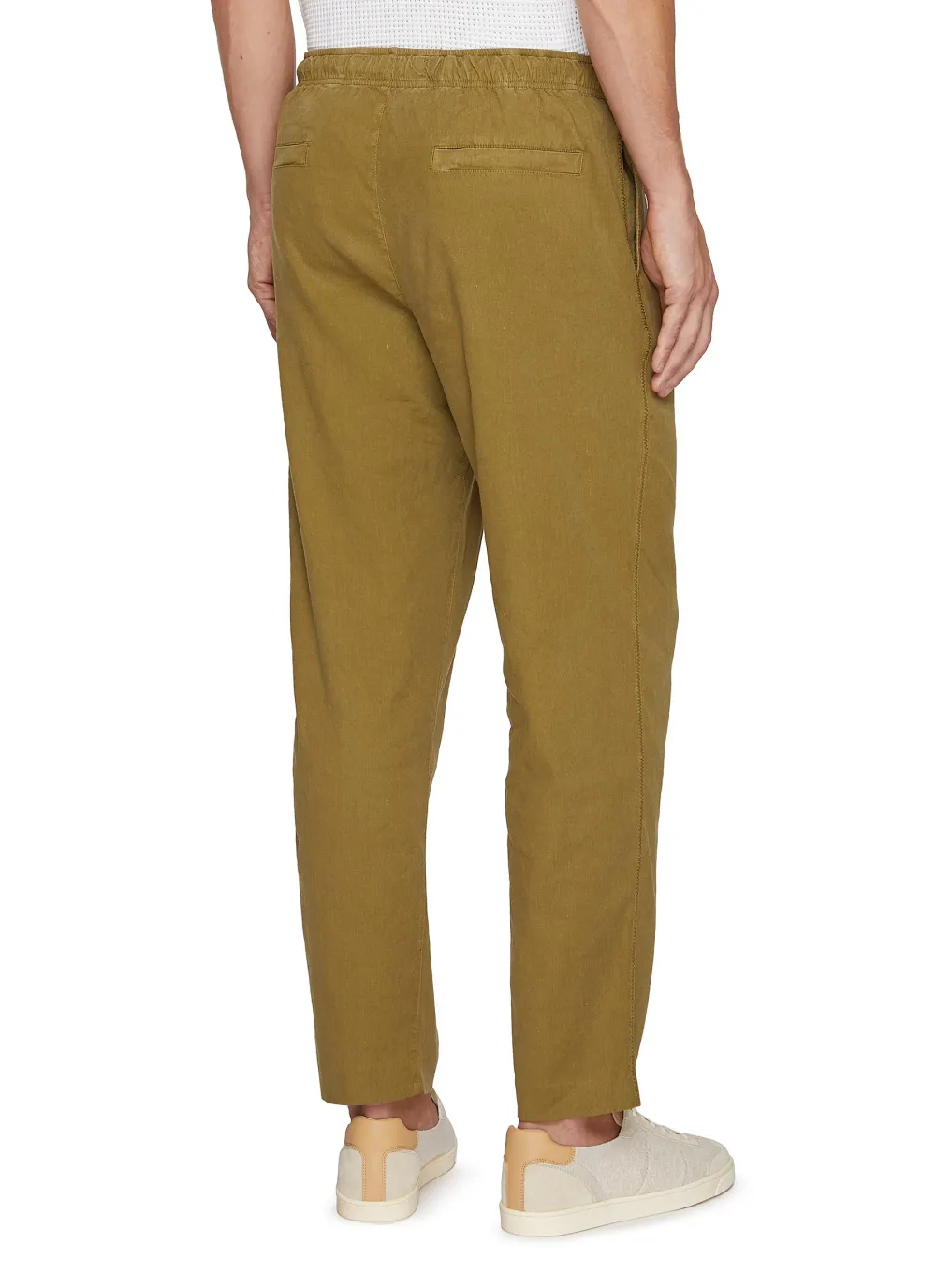 Daily Soft Straight Comfortable Olive Green Pants