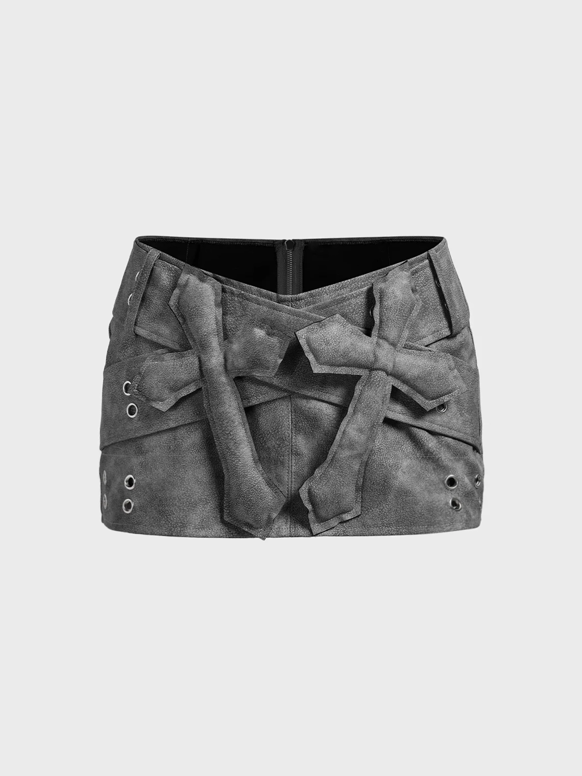 Street Deep Gray Bottom Skirt FREESHIPPING