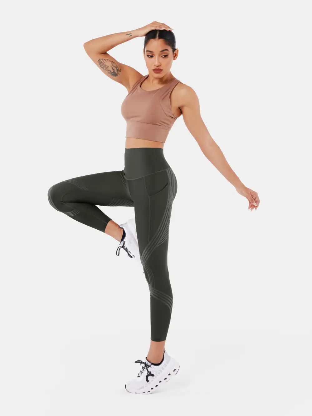 Body Sculpt Side Pocket 7/8 Leggings