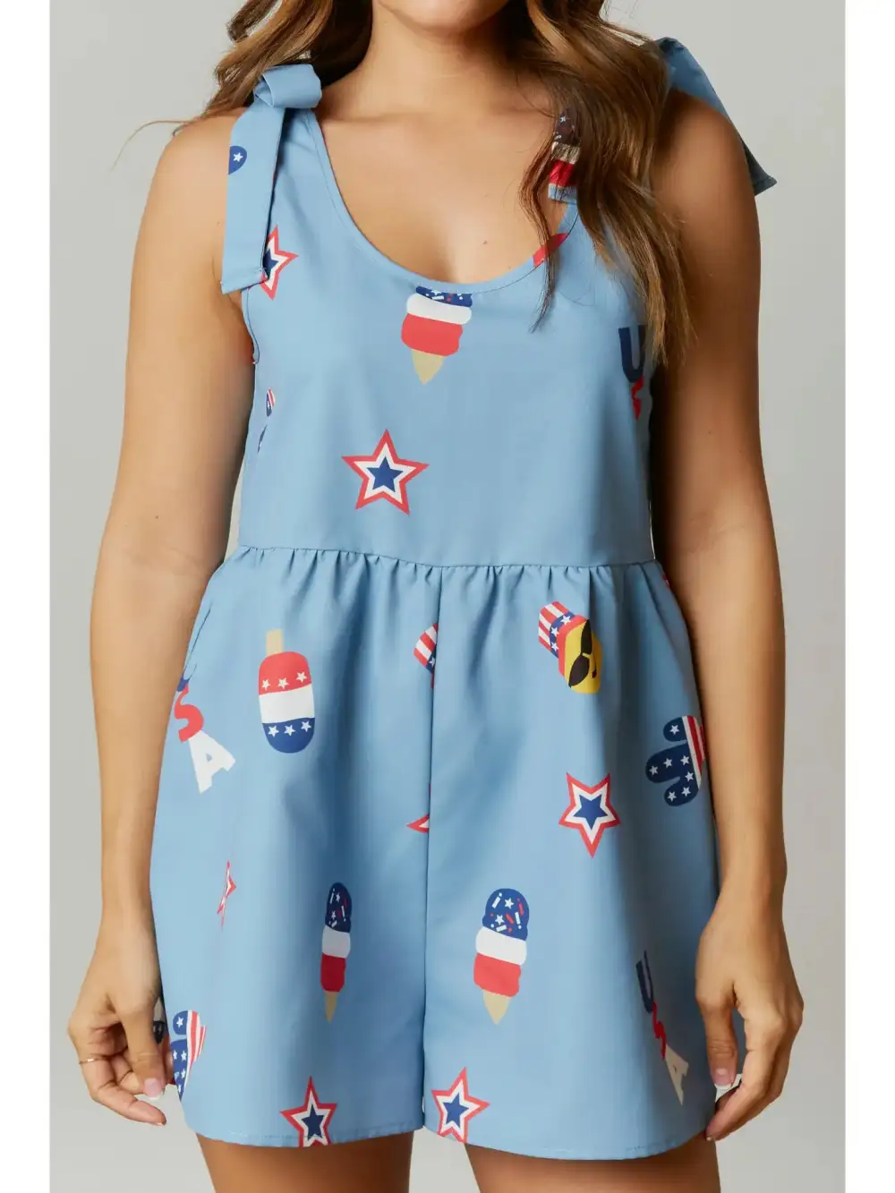 Woven Roomy Casual Romper