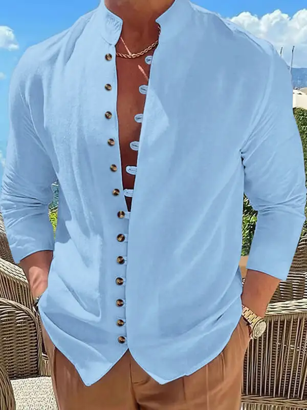 Everyday Long Sleeve Button Front Shirt