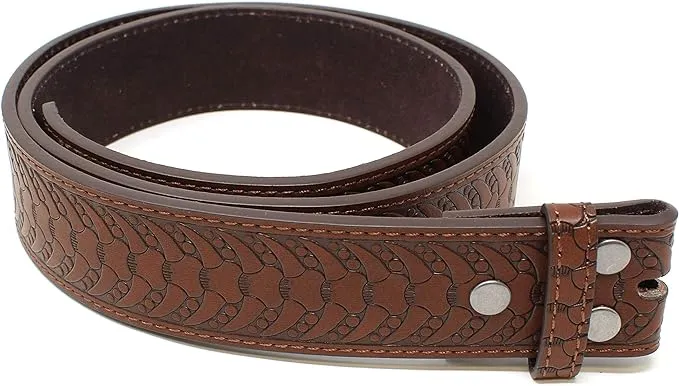 Classic Tooled Leather Strap