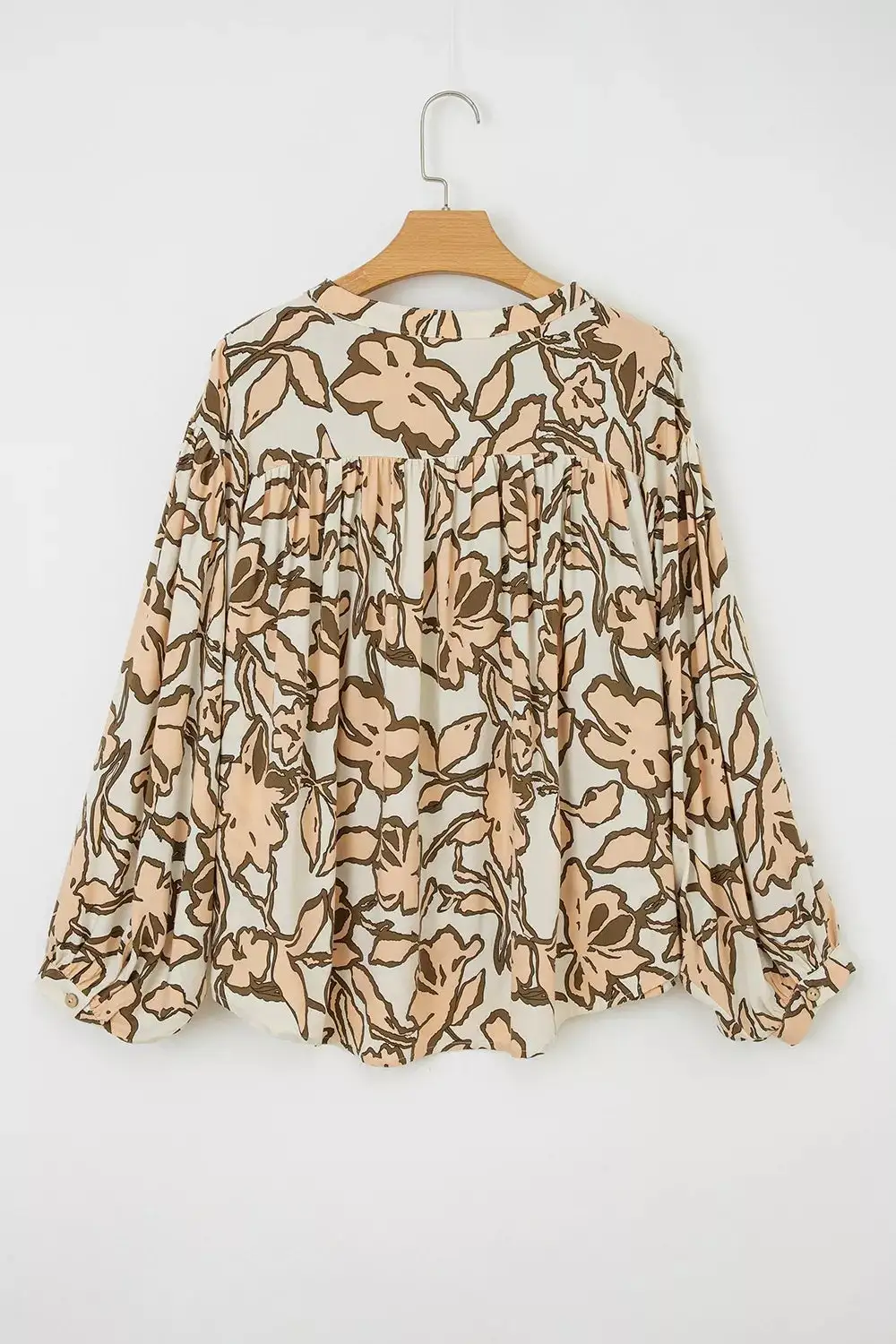 Clean Floral Button Up Button Up Shirt