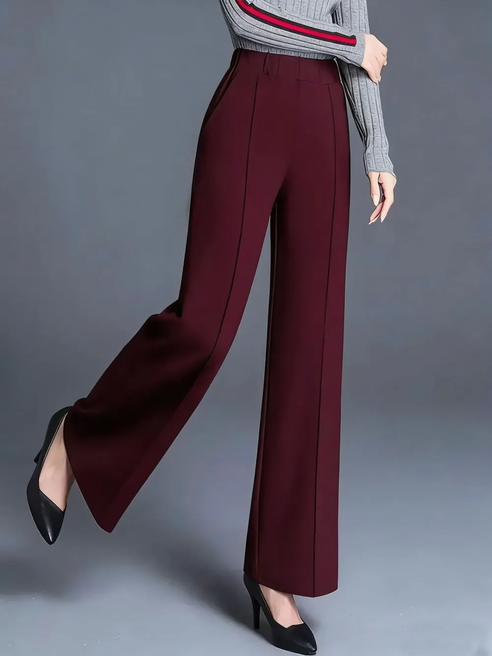 High Waisted Wide Leg Pants