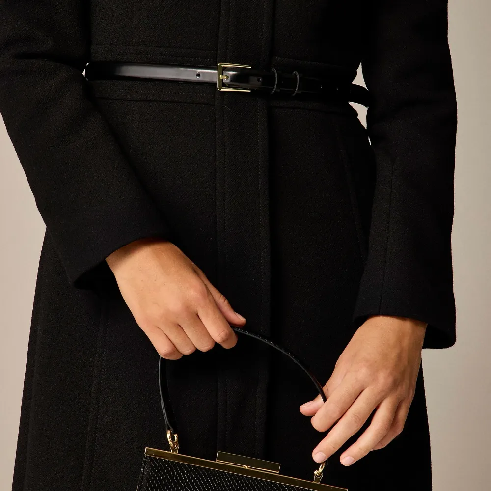 Lady Day Topcoat Double-Cloth Wool Blend