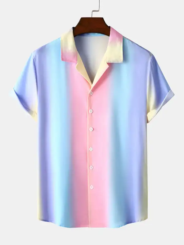 Short Sleeve Button Front Shirt