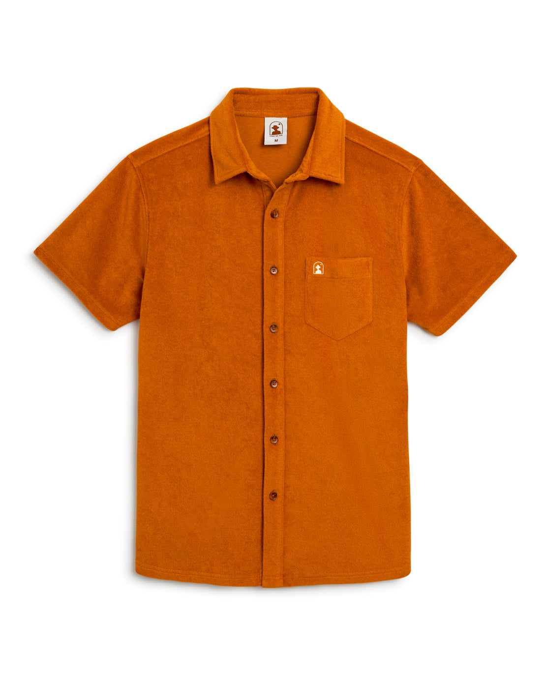 The Tropez Shirt - Burnt Sienna