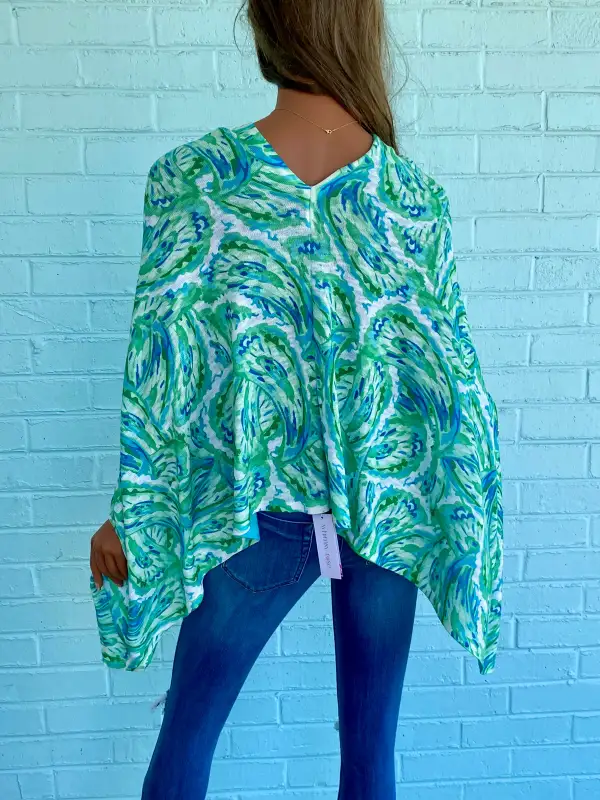 Soft Layering Poncho Top