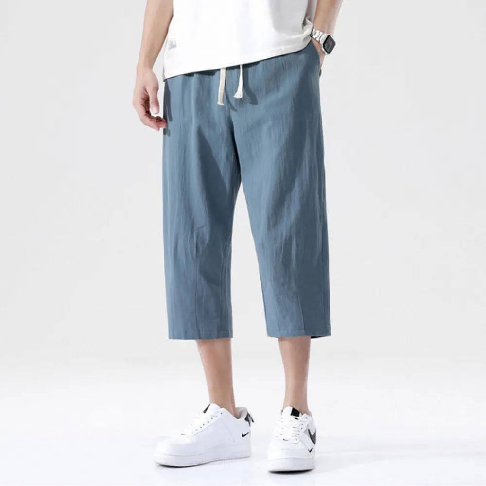 Clean Cropped Casual Pants